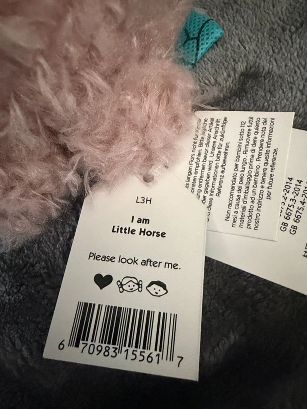 Jellycat Little Horse  Soft Plush Pal *nwt - Picture 3 of 6